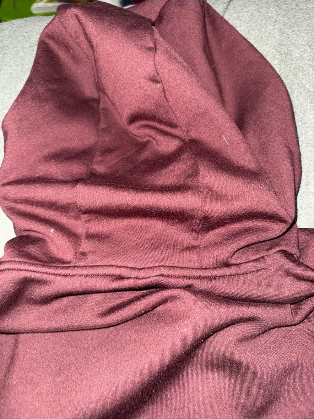 Nike Burgundy Turtleneck Pullover Sweatshirt